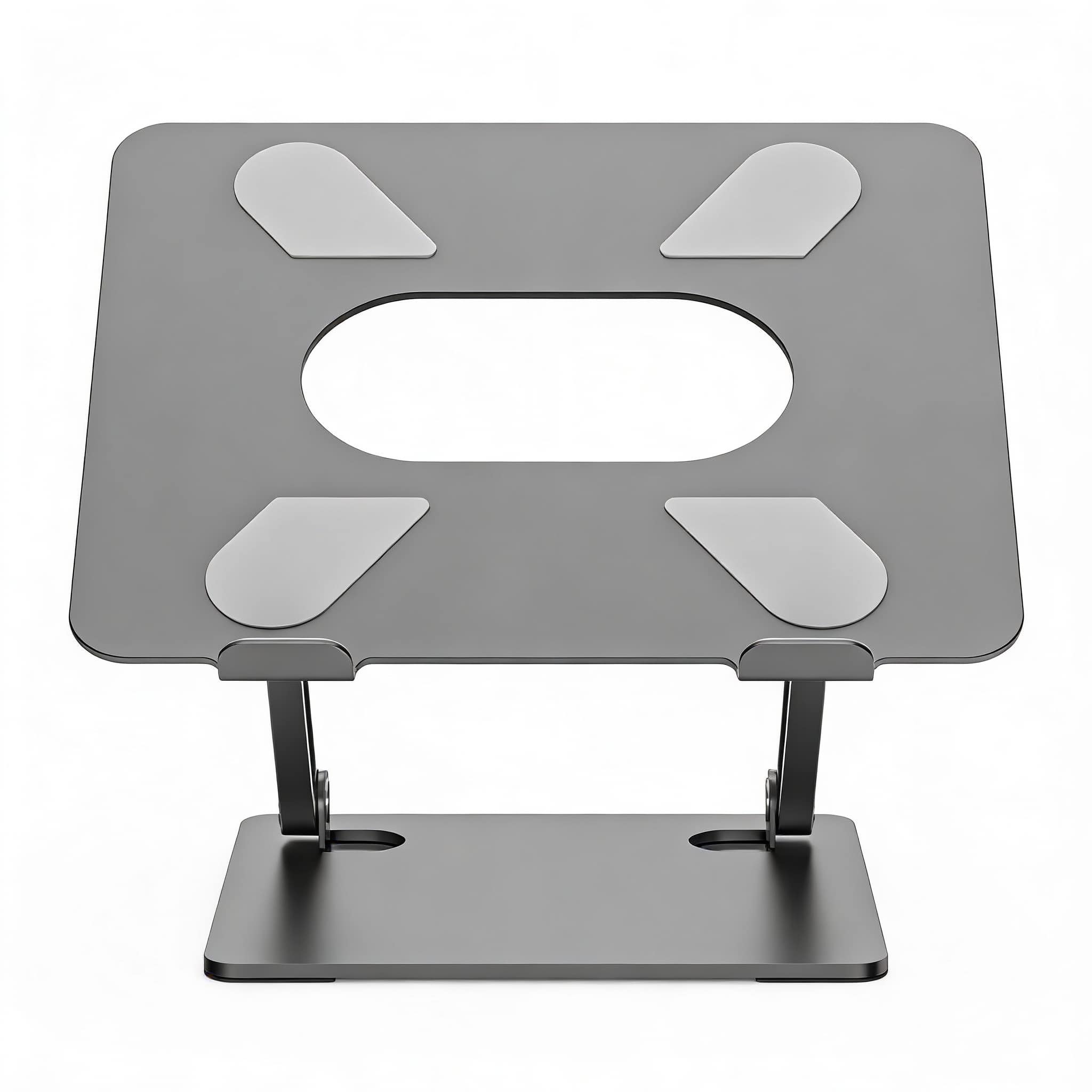 Frangdom - Adjustable Aluminum Laptop Stand for 17" Notebooks - Space Gray 17" MacBook Pro/Air