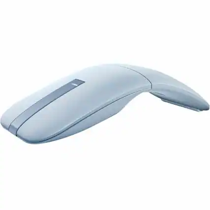 Front. Dell - Dell MS700 Mouse - Travel Mouse - Optical - Wireless - Bluetooth - Misty Blue - 4000 dpi - Touch Scroll - 2 Button(s) - Blue.