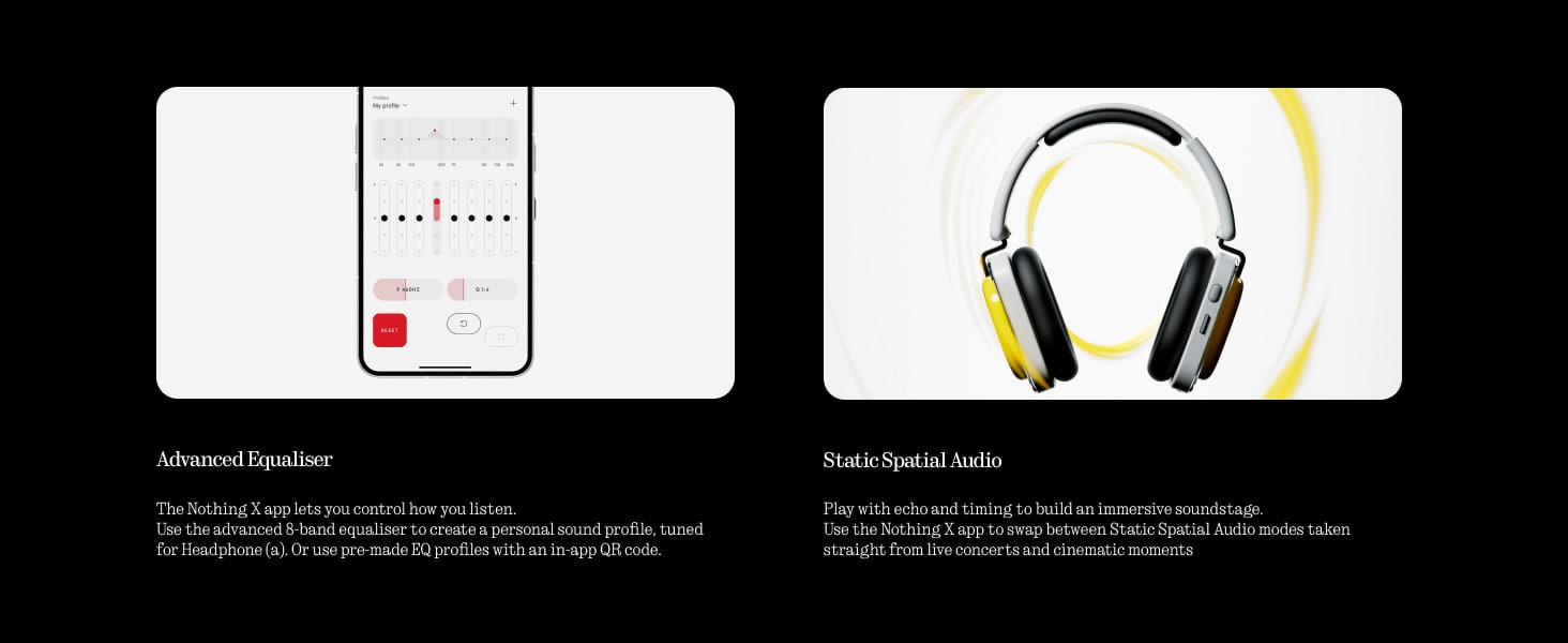 Nothing Headphone (a) Wireless Over Ear Bluetooth Headphones White