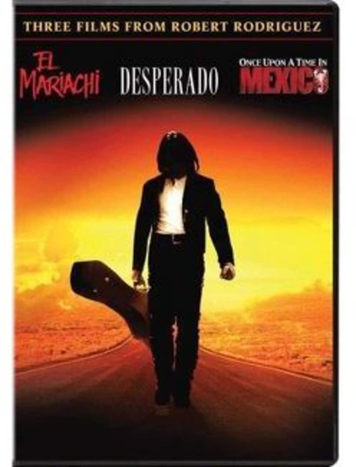 Front. Desperado / El Mariachi / Once Upon a Time in Mexico   - DVD.
