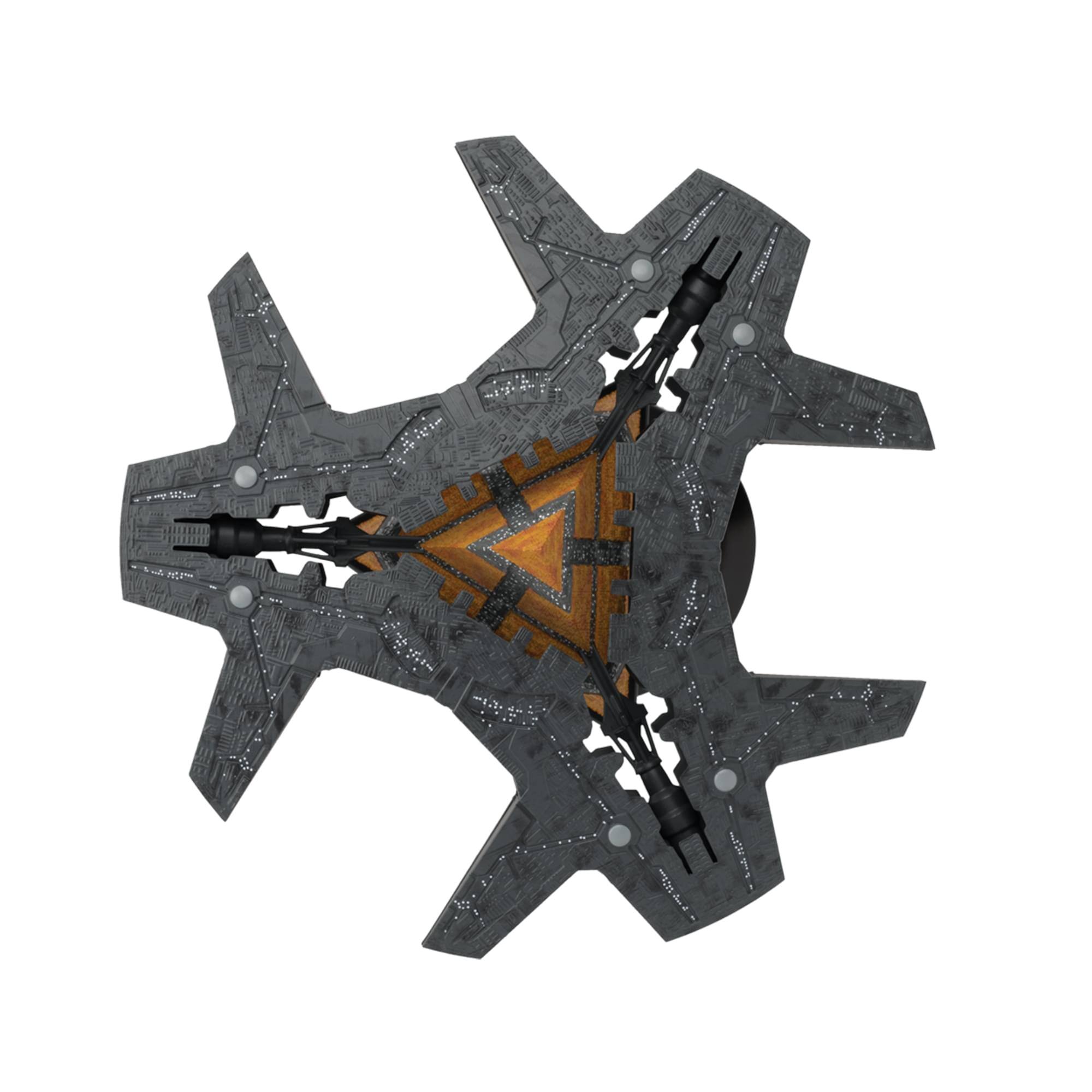 Alt View 10. PopMarket - Stargate - Goa-uld Mothership Die-Cast 6" Ship   - COLLECTIBLES - Multicolor.