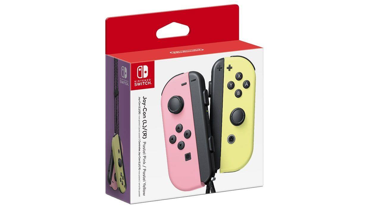 Nintendo Switch Joy-Con (L)/R) Pastel Pink / Pastel Yellow