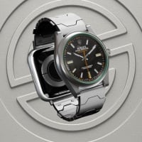 Smartlet - One Classic - 21mm lug width watch - Smartwatch 20mm - Silver