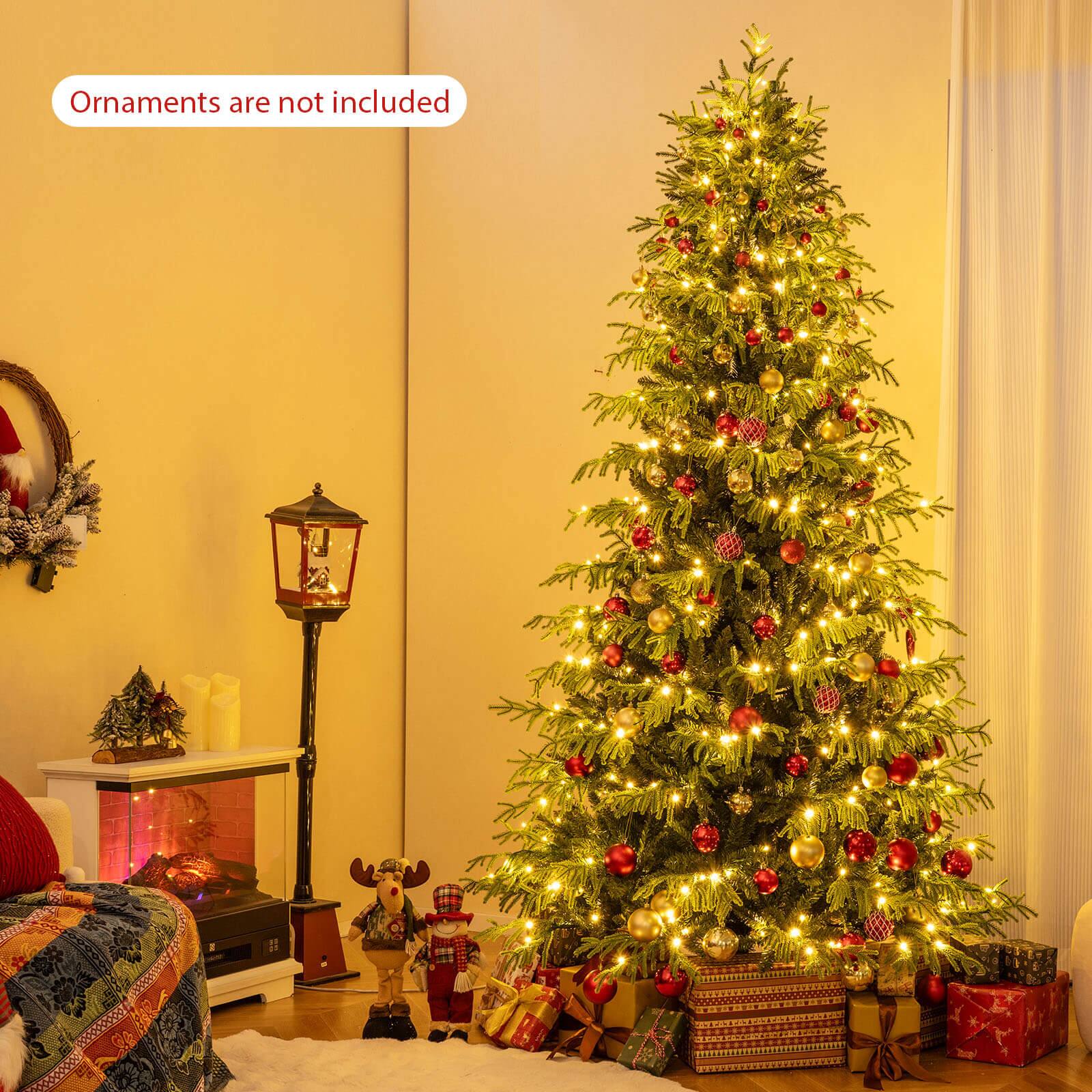 Ornaments are not included