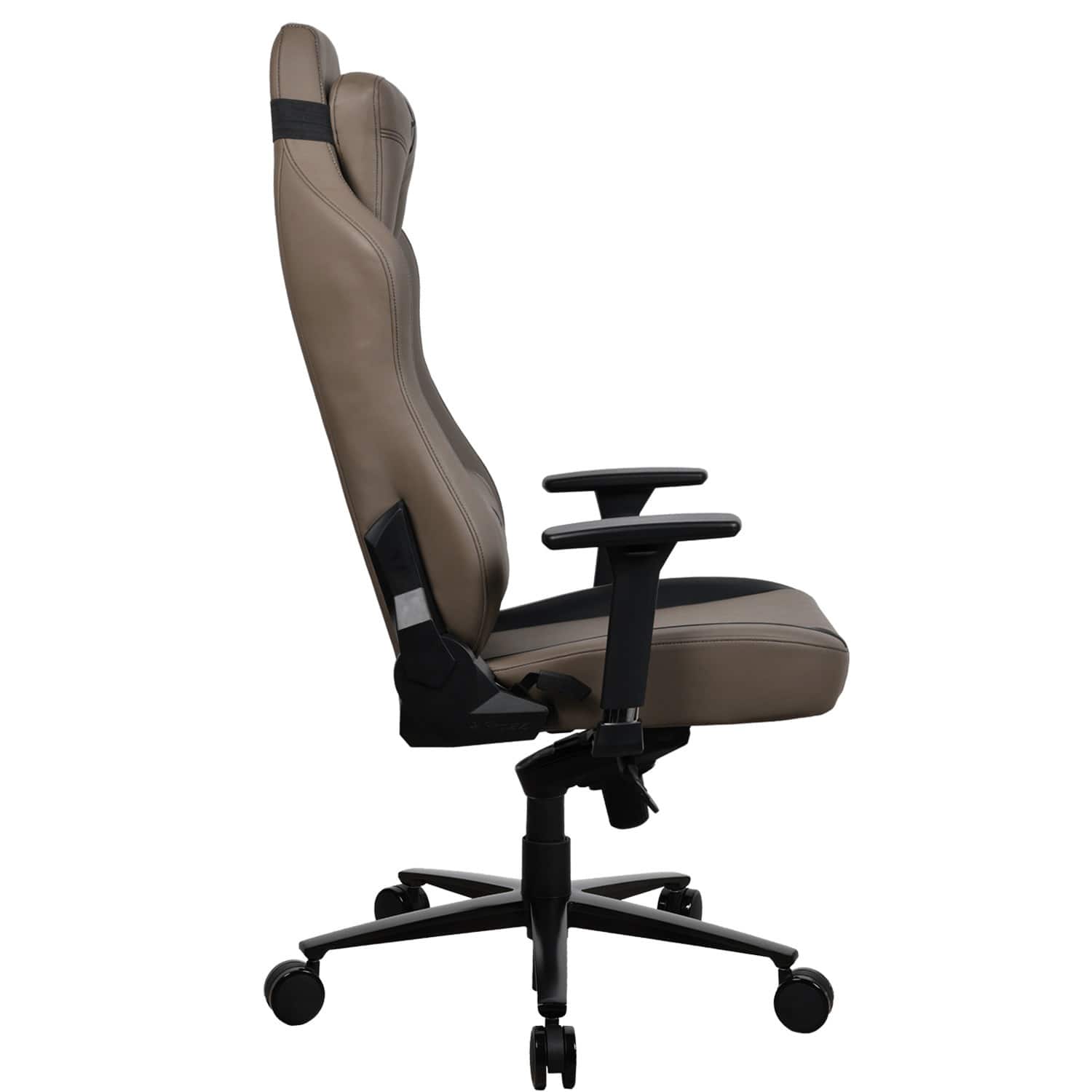 Alt View 15. Arozzi - Vernazza Soft PU Gaming Chair - Brown.