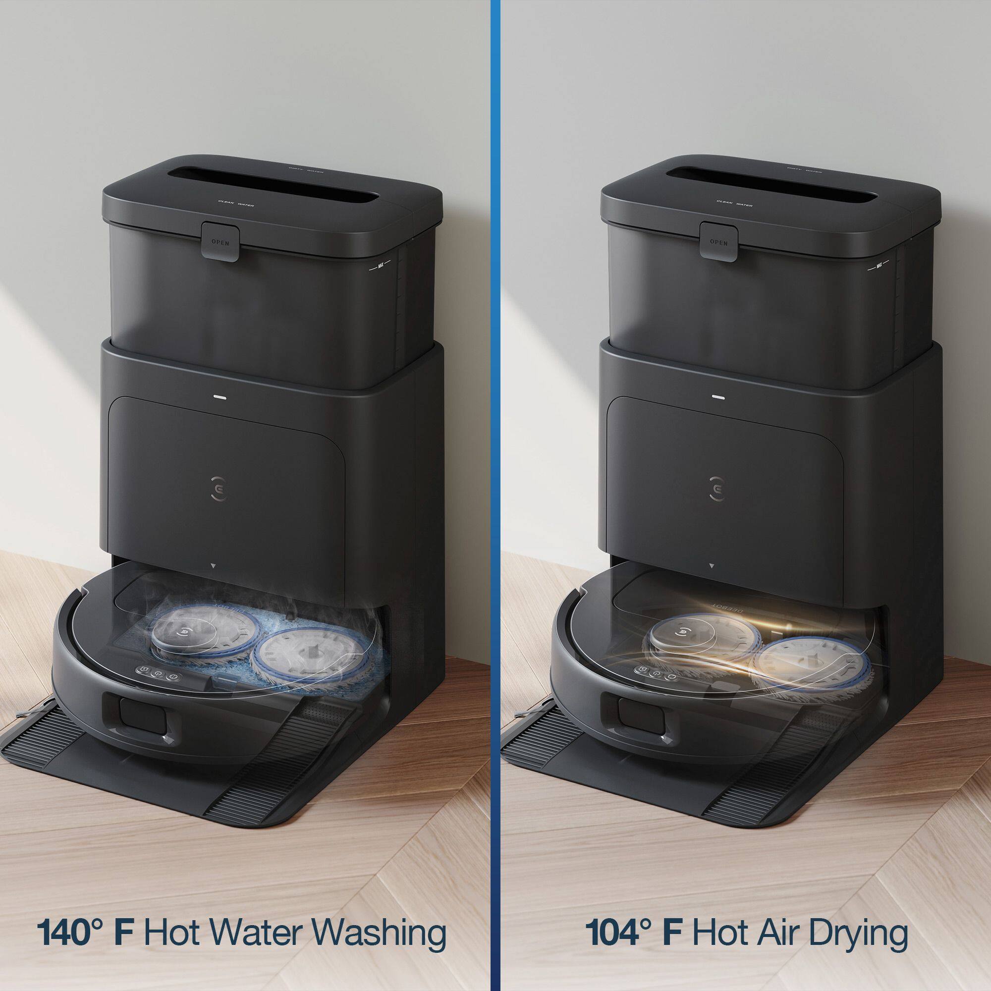 SPIN SPIN 3 (w) E 140 F Hot Water Washing 104 F Hot Air Drying