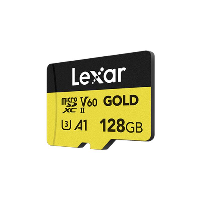 Lexar microSD V60 GOLD XC II 3 A1 128GB