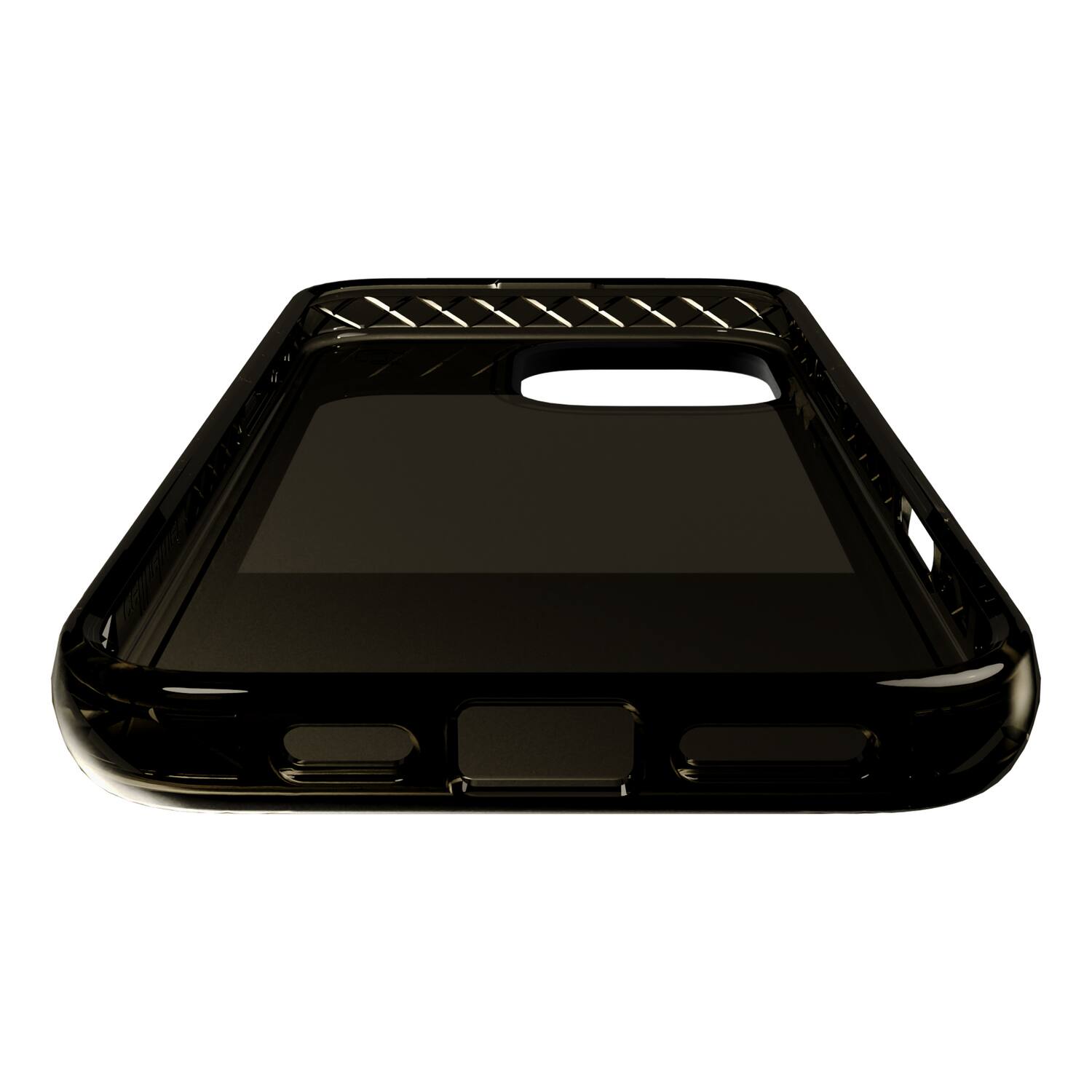 Angle. Cellhelmet - Altitude X Series Case iPhone 16 Pro Max - Onyx Black.