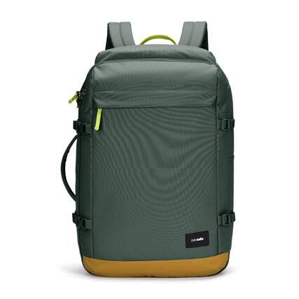 Front. Pacsafe - GO 44L Carry-on Backpack, Spruce Green - Spruce Green.