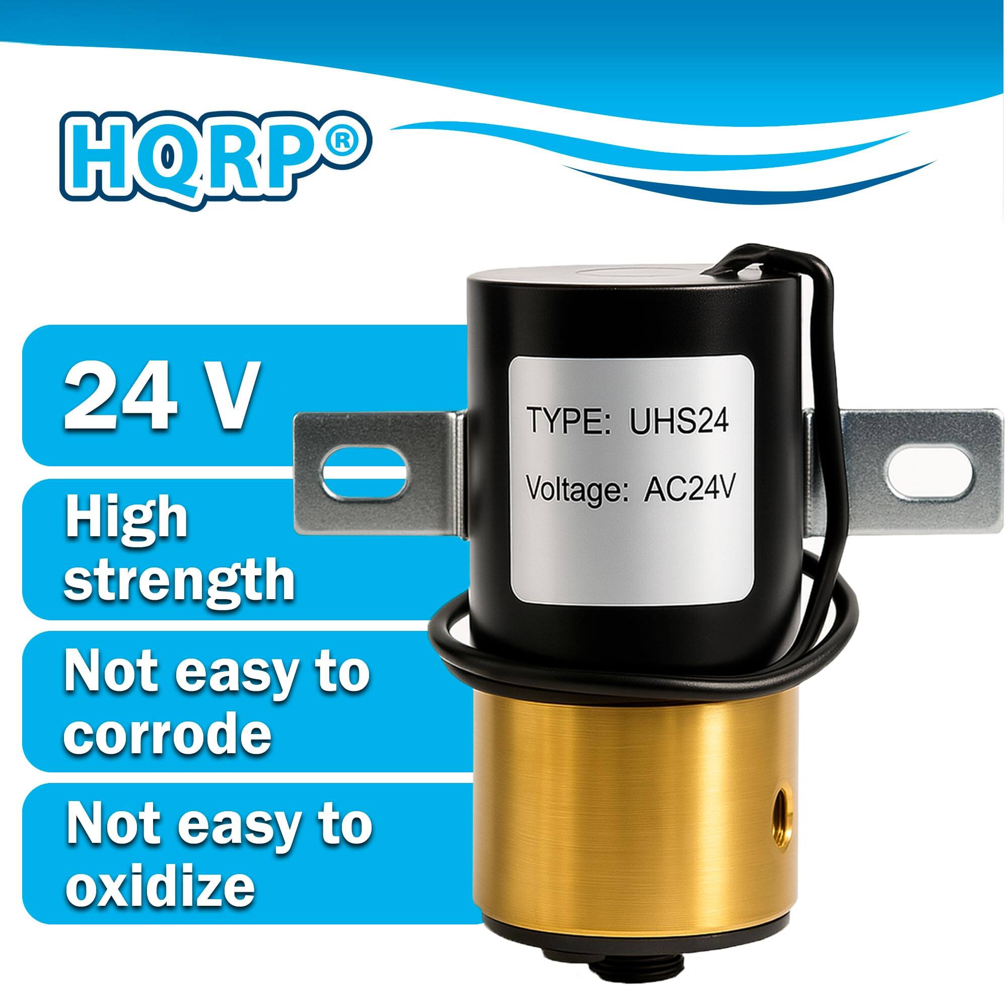 HQRP  
24 V  
High strength  
Not easy to corrode  
Not easy to oxidize  

TYPE: UHS24  
Voltage: AC24V