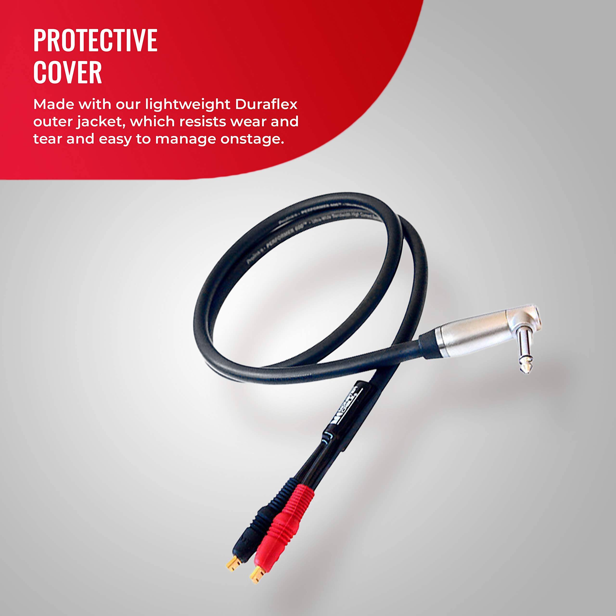 PROTECTIVE COVER  
Made with our lightweight Duraflex outer jacket, which resists wear and tear and is easy to manage onstage.