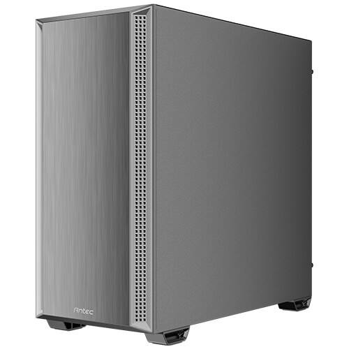 Left. Antec - P7 S, 4 PWM Fans Included, Dual Side Mesh Intake, 360 mm Top Radiator Support, Type-C 3.2 Gen 2, Mid-Tower ATX PC Case - Black.