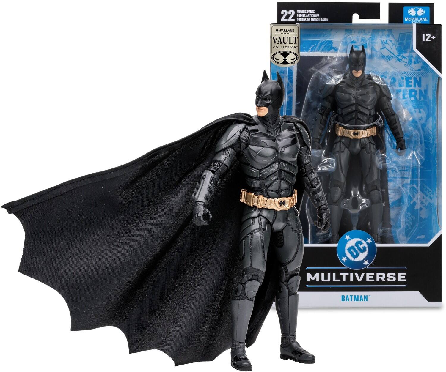McFarlane Toys - McFarlane Vault Collection - DC Multiverse - Batman (The Dark Knight) 7" Action Figure - COLLECTIBLES - Multicolor