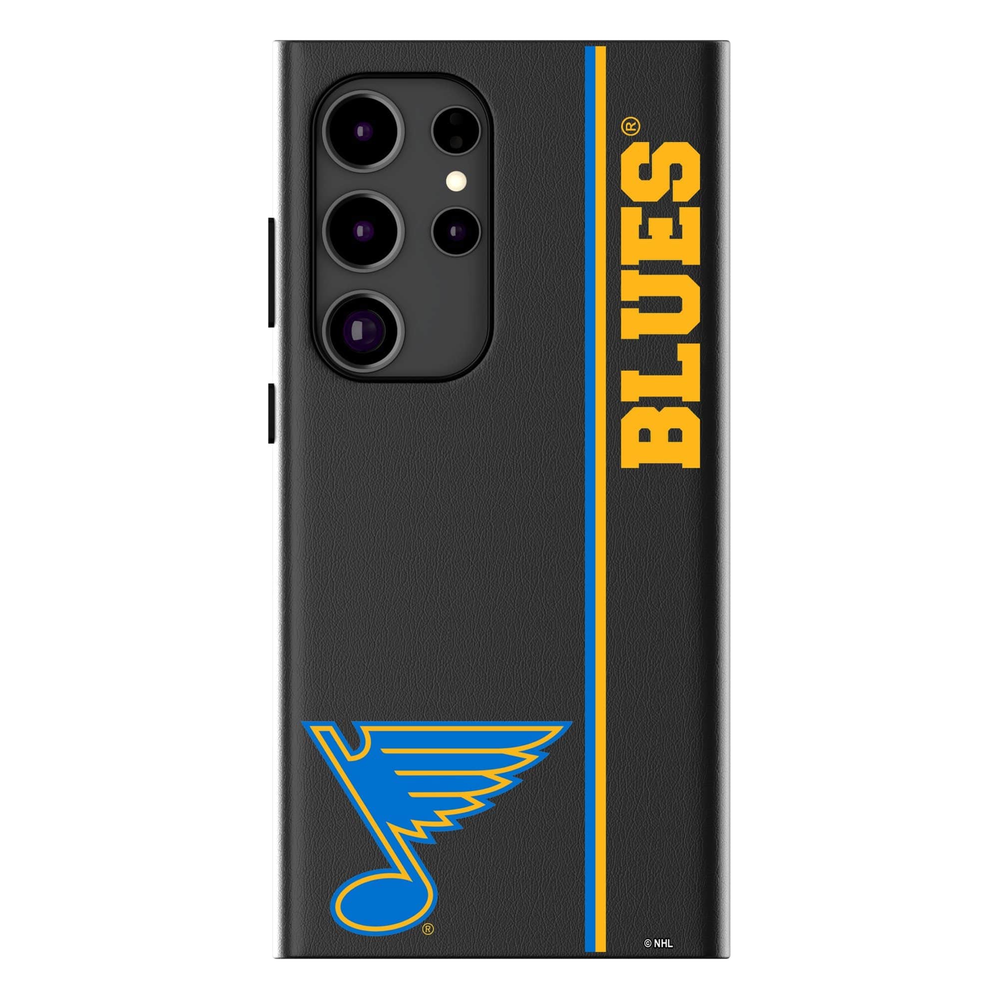 Keyscaper - NHL - St. Louis Blues Galaxy Magnetic Bump Case - S25 Ultra - Black