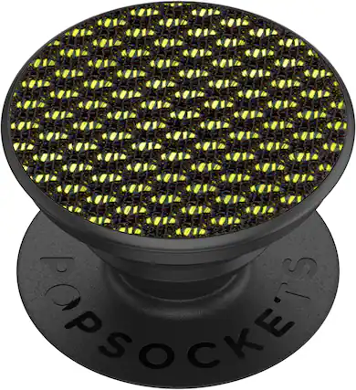 Front. PopSockets - Adhesive PopGrip Universal Grip & Stand for Cell Phones - Mesh Neon Green.