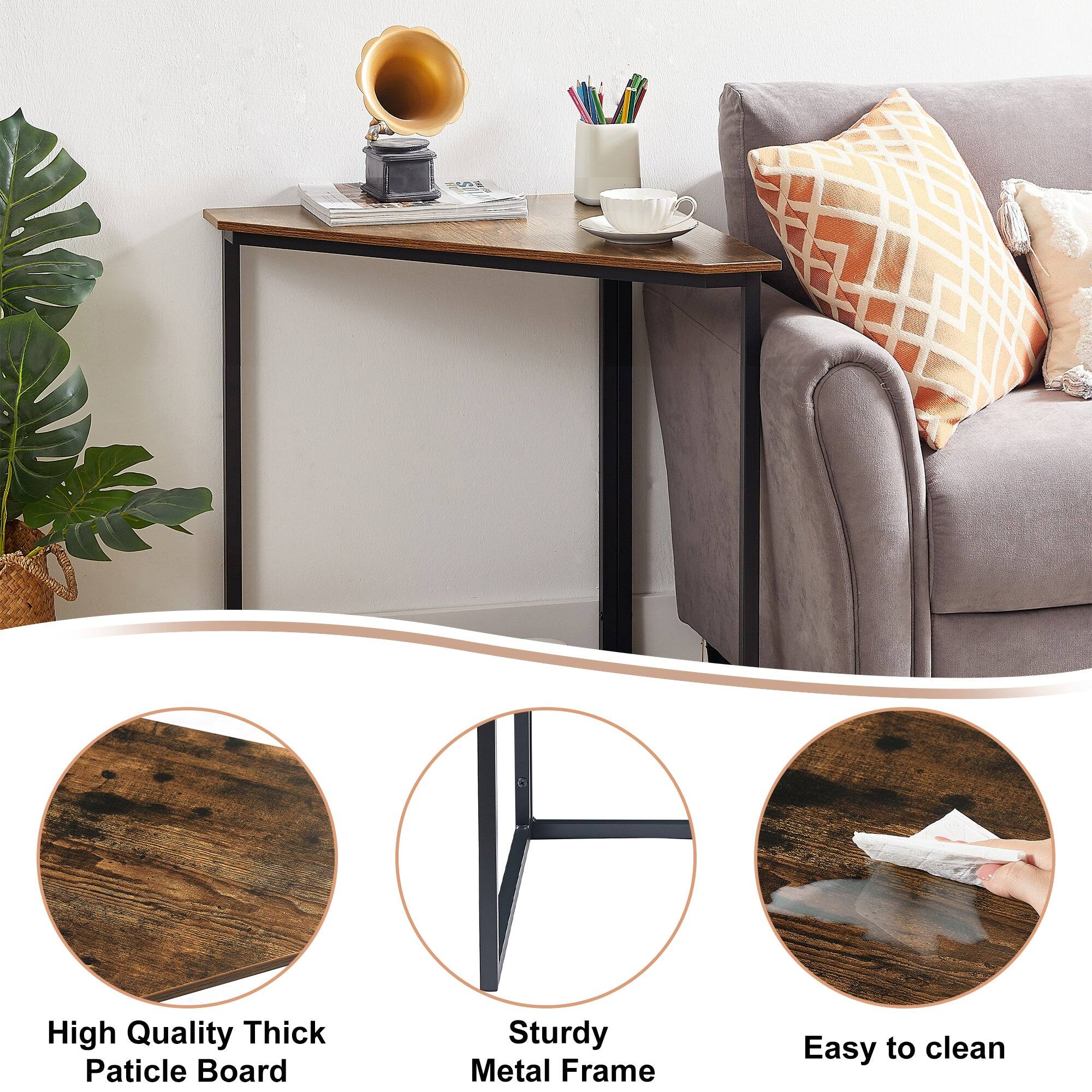 High Quality Thick Particle Board  
Sturdy Metal Frame  
Easy to clean