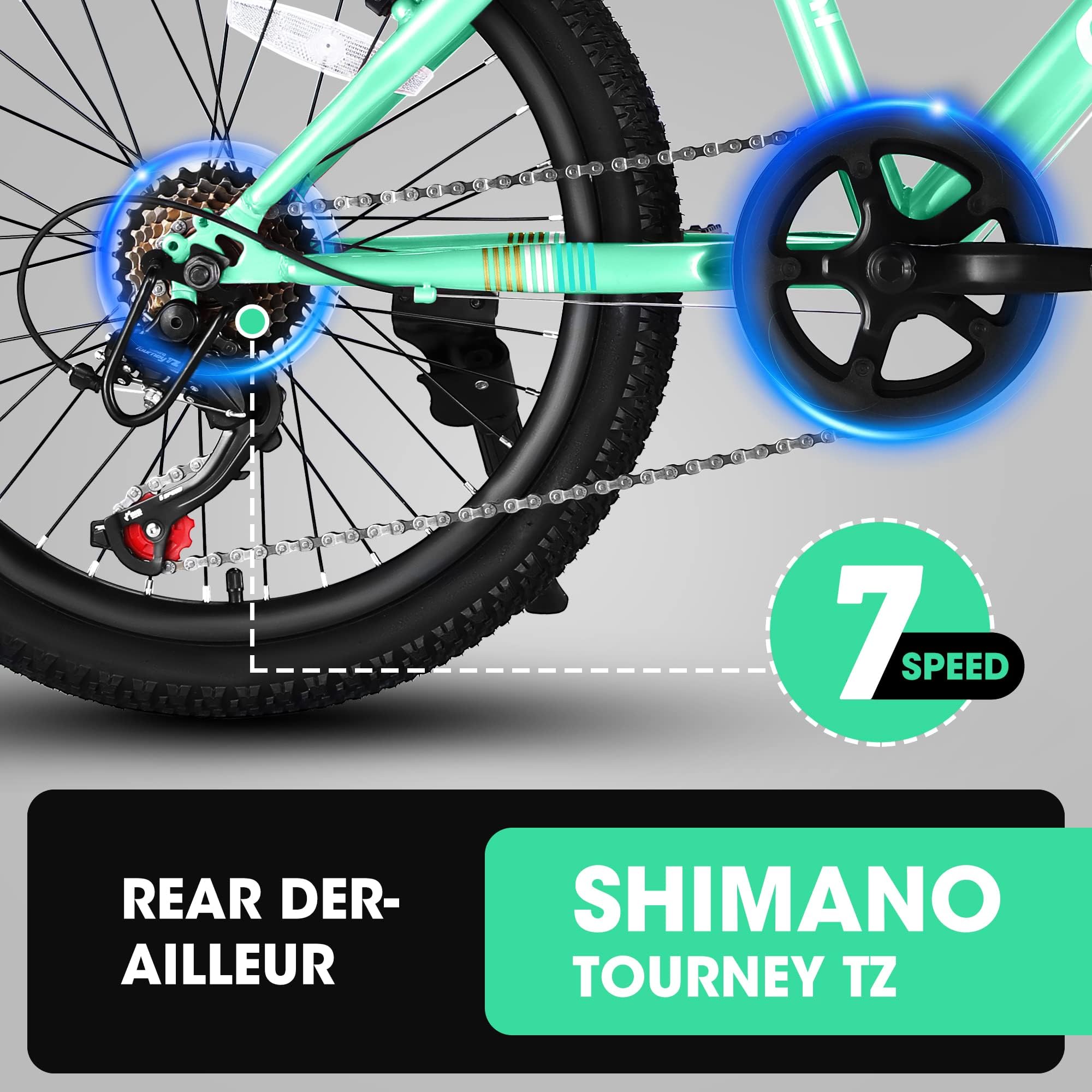 7 SPEED  
REAR DERAILLEUR  
SHIMANO TOURNEY TZ
