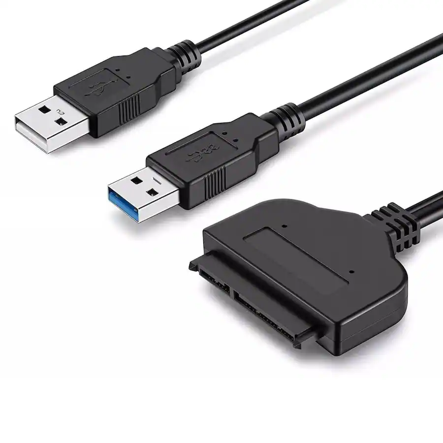 Speed Adapter Drive Sanoxy USB 2.0 SATA IDE Adapter Cable Kit External Power 2.5 3.5 Drive ...
