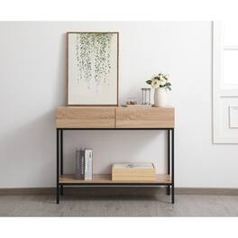 Elegant Decor - 42 inch console table in - Mango Wood