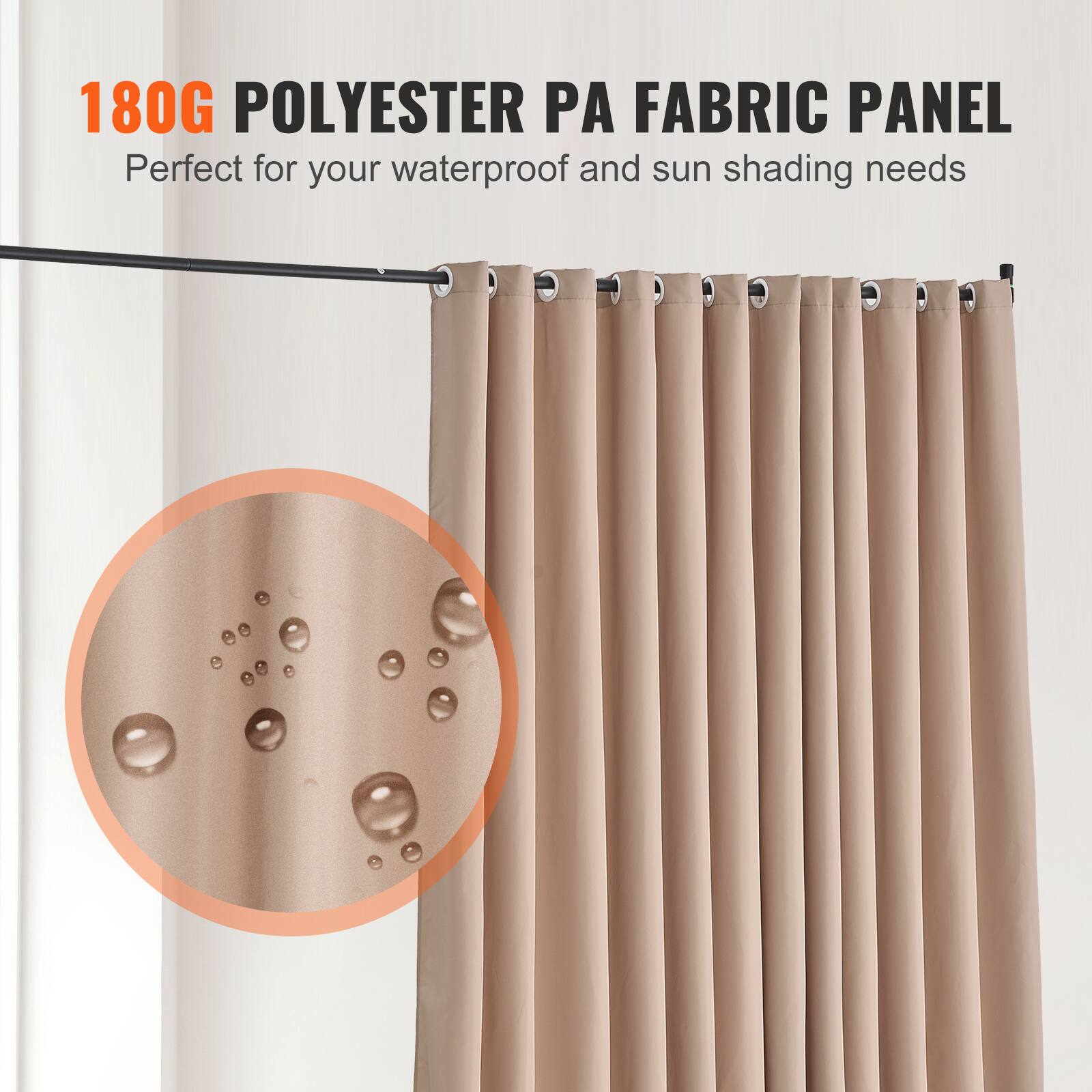 180G POLYESTER PA FABRIC PANEL
Perfect for your waterproof and sun shading needs