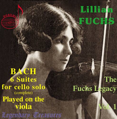 Lillian Fuchs - Legendary Treasures: Lilian Fuchs Plays   - COMPACT DISCS [CD]