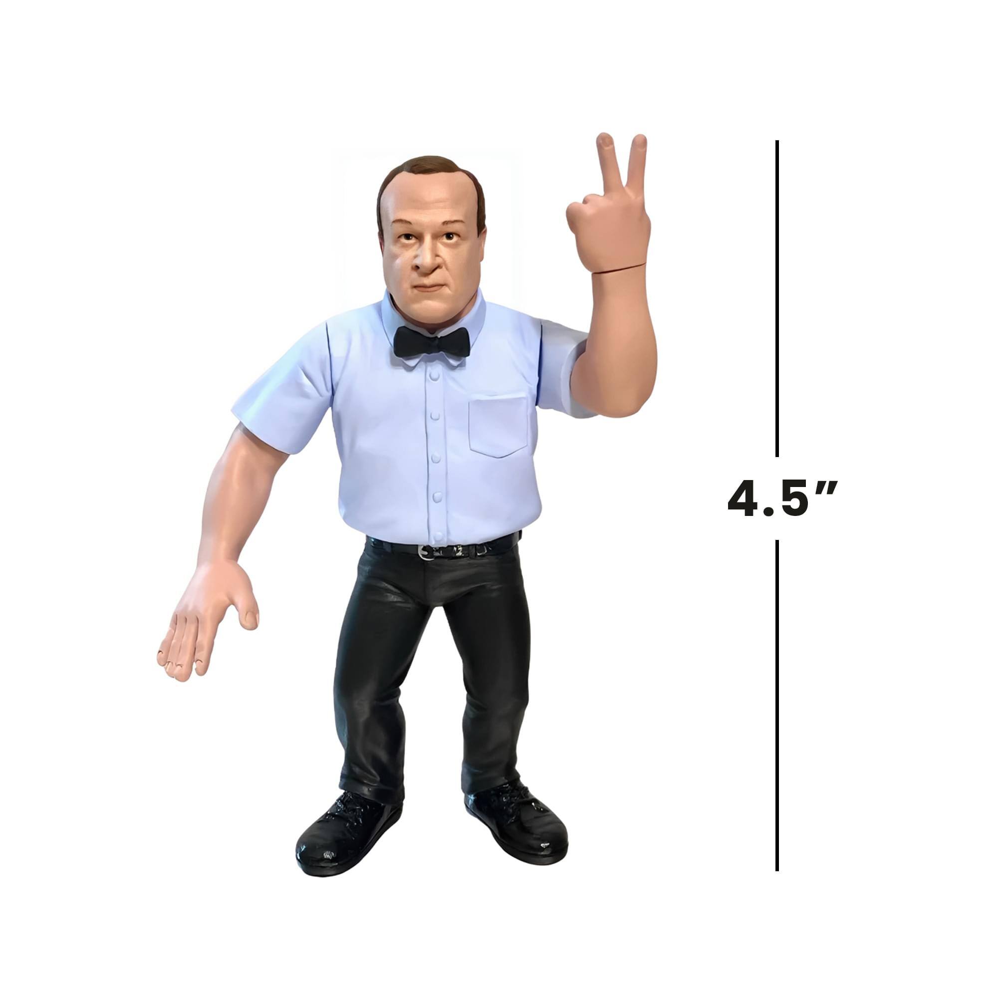 Alt View 4. Zombie Sailor's Toys - Wrestling's Heels and Faces Retro Action Figure | Earl Herbner - Multi-Colored.