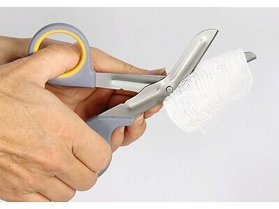 Alt View 1. First Aid Only - First Aid Only 7" Titanium Medical Shears, Blunt Tip, Gray (90292) - Gray.