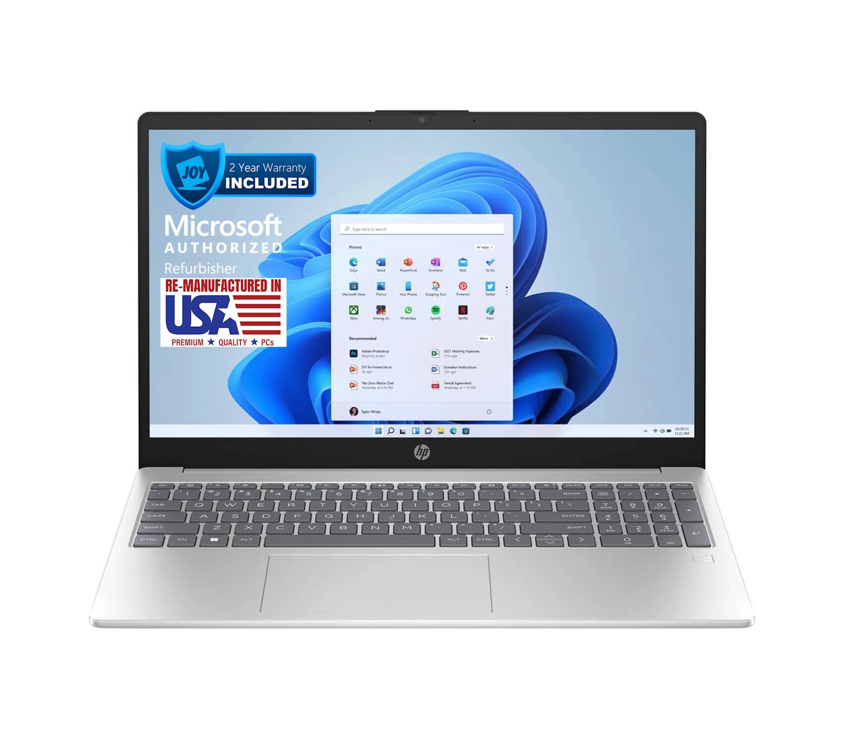 2 Year Warranty Included  
Microsoft Authorized Refurbisher  
Re-Manufactured in USA  
Premium Quality PCs