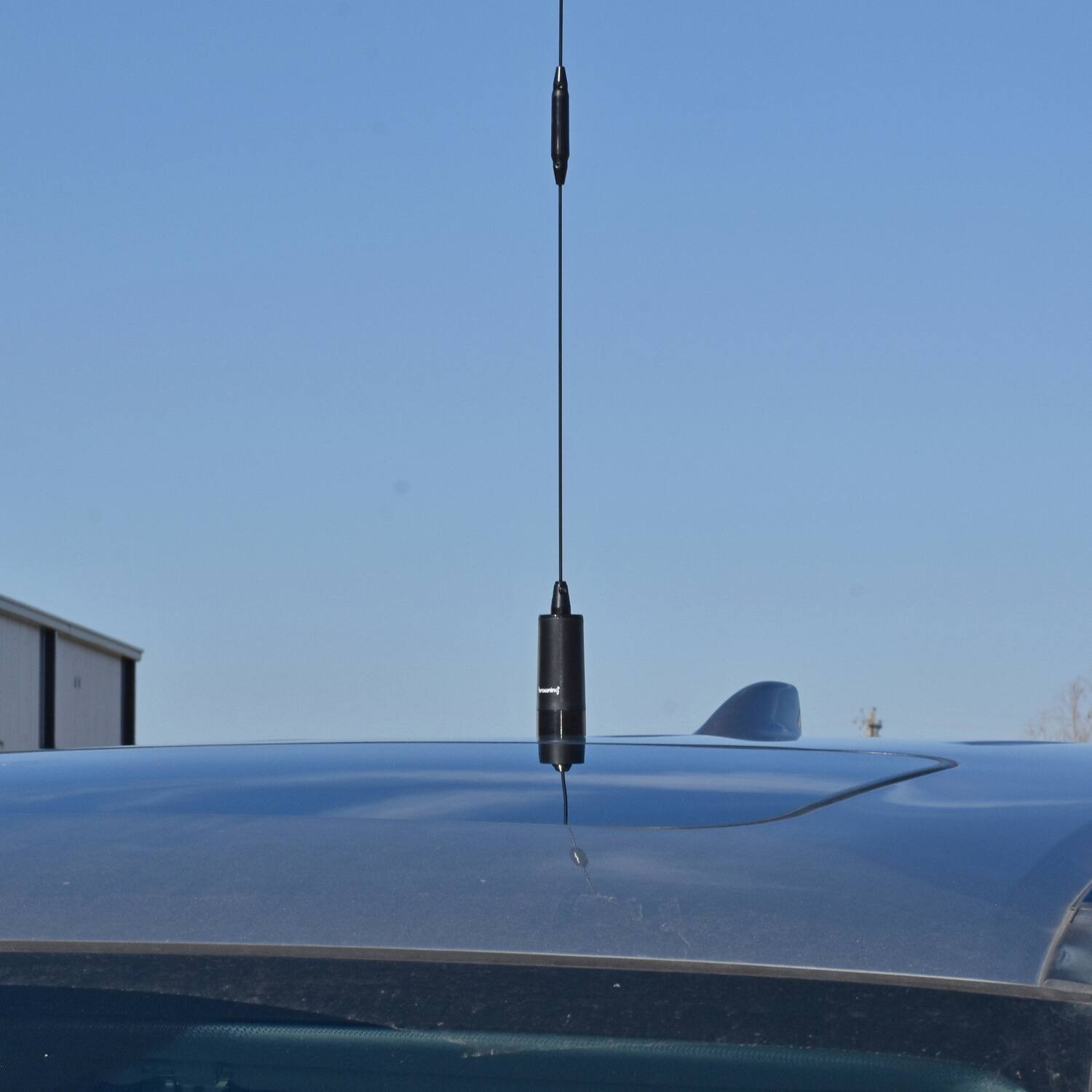 Alt View 6. Browning - Browning Br-180-b Amateur Dual Band Nmo Antenna 2.4dbd 144mhz-148mhz/5.5dbd 430mhz-450mhz - Black.