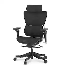 FlexiSpot - C7 Max Premium Ergonomic Mesh Seat Office Chair - Black