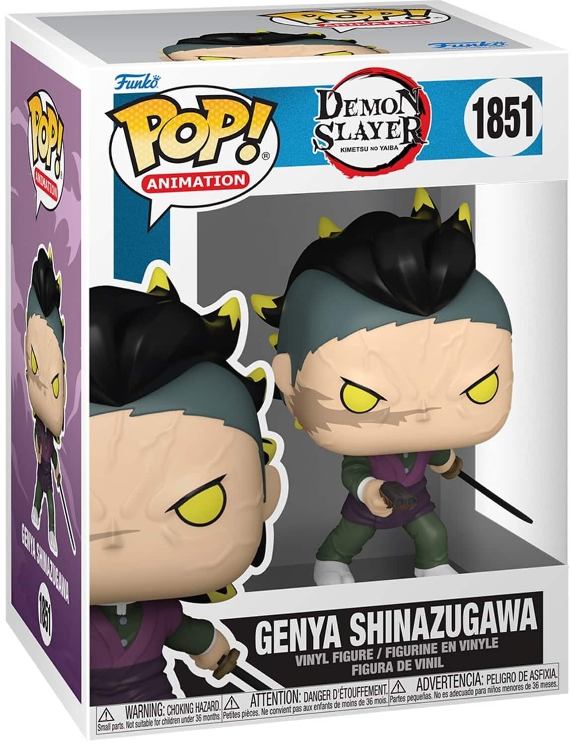 FUNKO POP! Anime: Demon Slayer Genya Shinazugawa (Demon Form