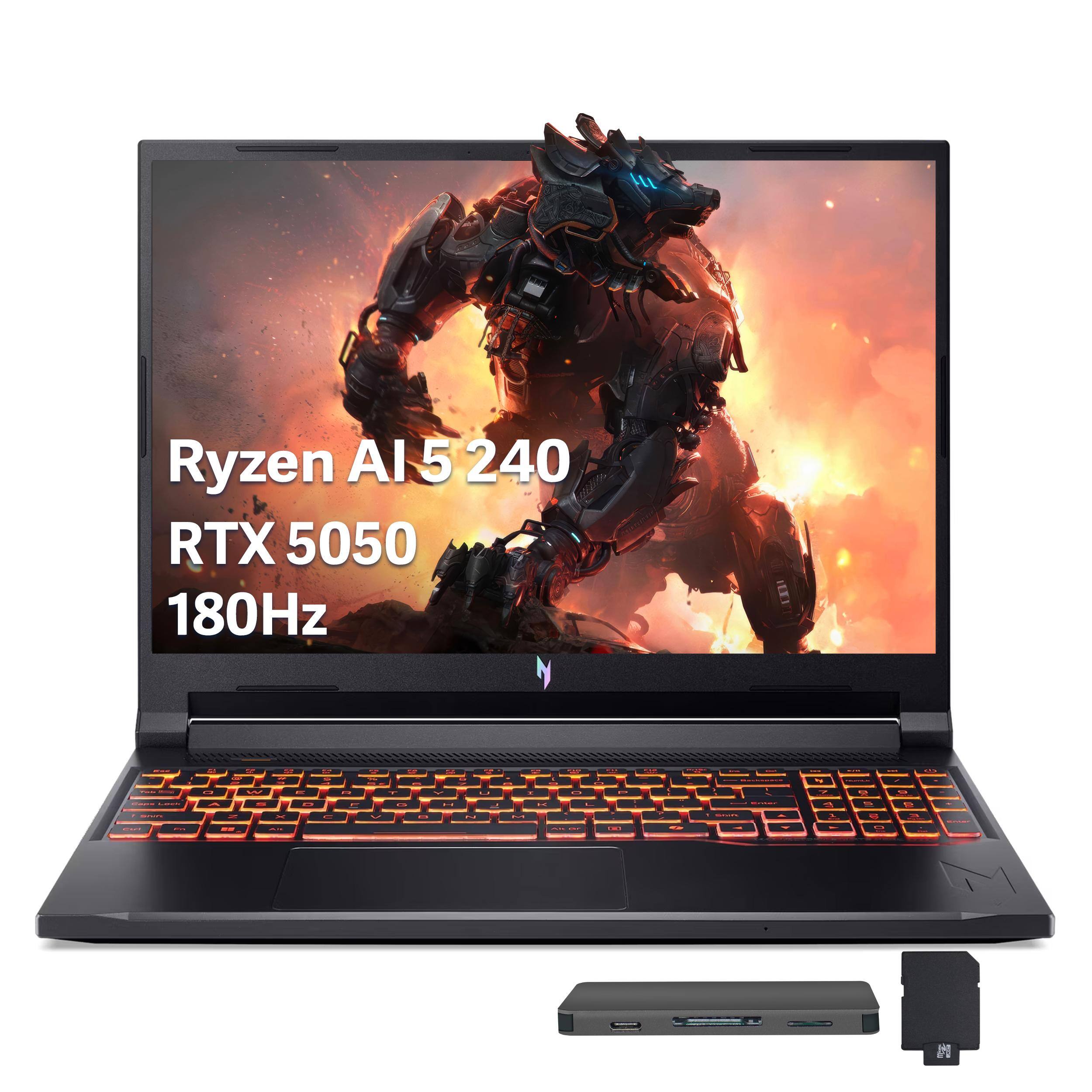 Ryzen AI 5 240 RTX 5050 180Hz