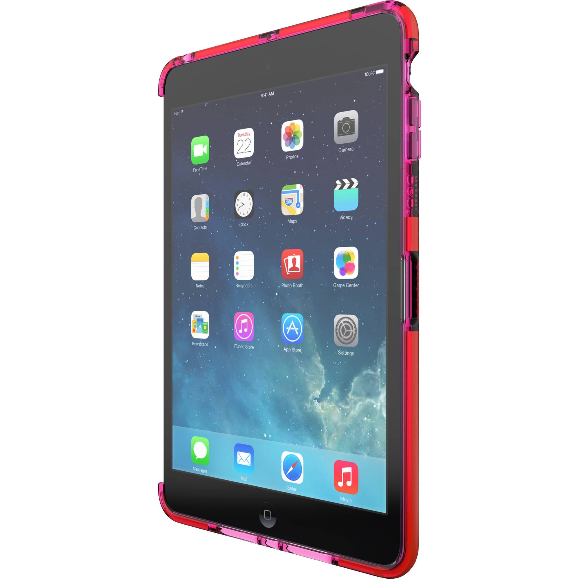 Sure, here is the corrected and grouped text from the image:

---

**Top Row:**
- FaceTime
- Calendar
- Photos
- Camera
- Videos
- Maps
- Game Center
- Settings

**Second Row:**
- Contacts
- Clock
- Notes
- Reminders
- Photos
- Newsstand
- iTunes Store
- App Store

**Third Row:**
- Notes
- Reminders
- Photos
- Newsstand
- iTunes Store
- App Store

**Bottom Row:**
- Messages
- Mail
- Safari
- Music

**Bottom Dock:**
- Music

**Additional Text:**
- Sunday 22
- 8:41 AM
- 100%

---

This text corresponds to the app icons and information displayed on the iPad screen.