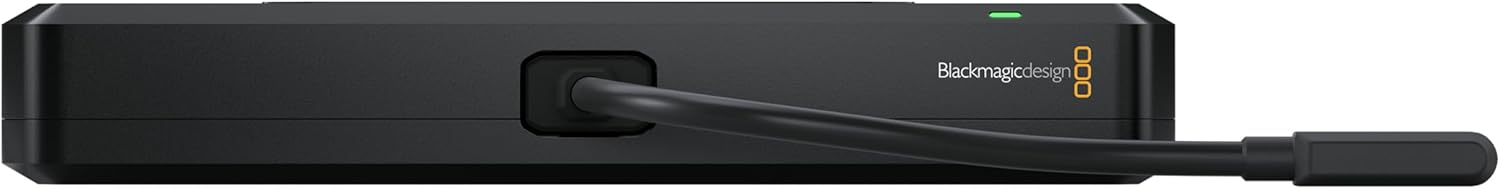 Back. Blackmagic Design - Camera ProDock for iPhone 17 Pro and iPhone 17 Pro Max - Black.