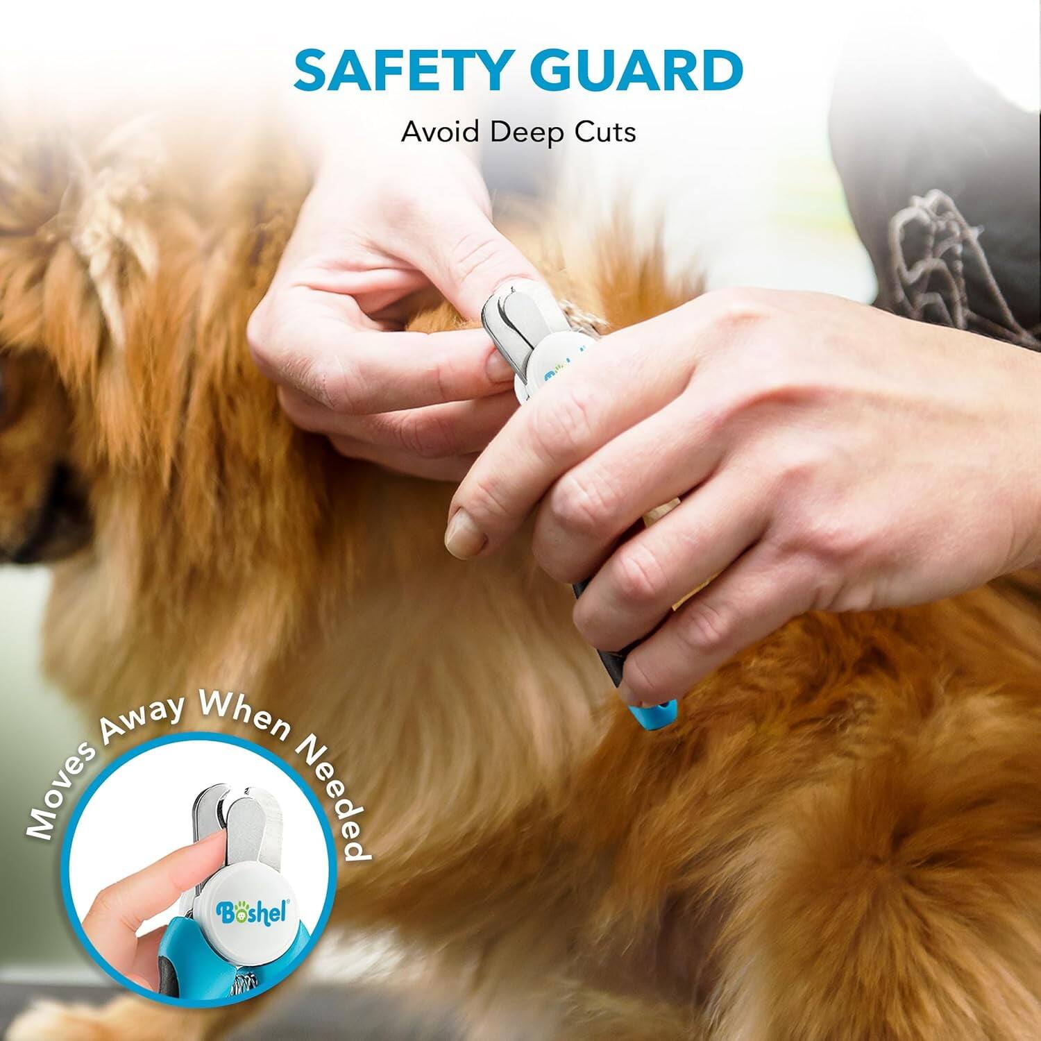 SAFETY GUARD  
Avoid Deep Cuts  
Moves Away When Needed  
Boshel