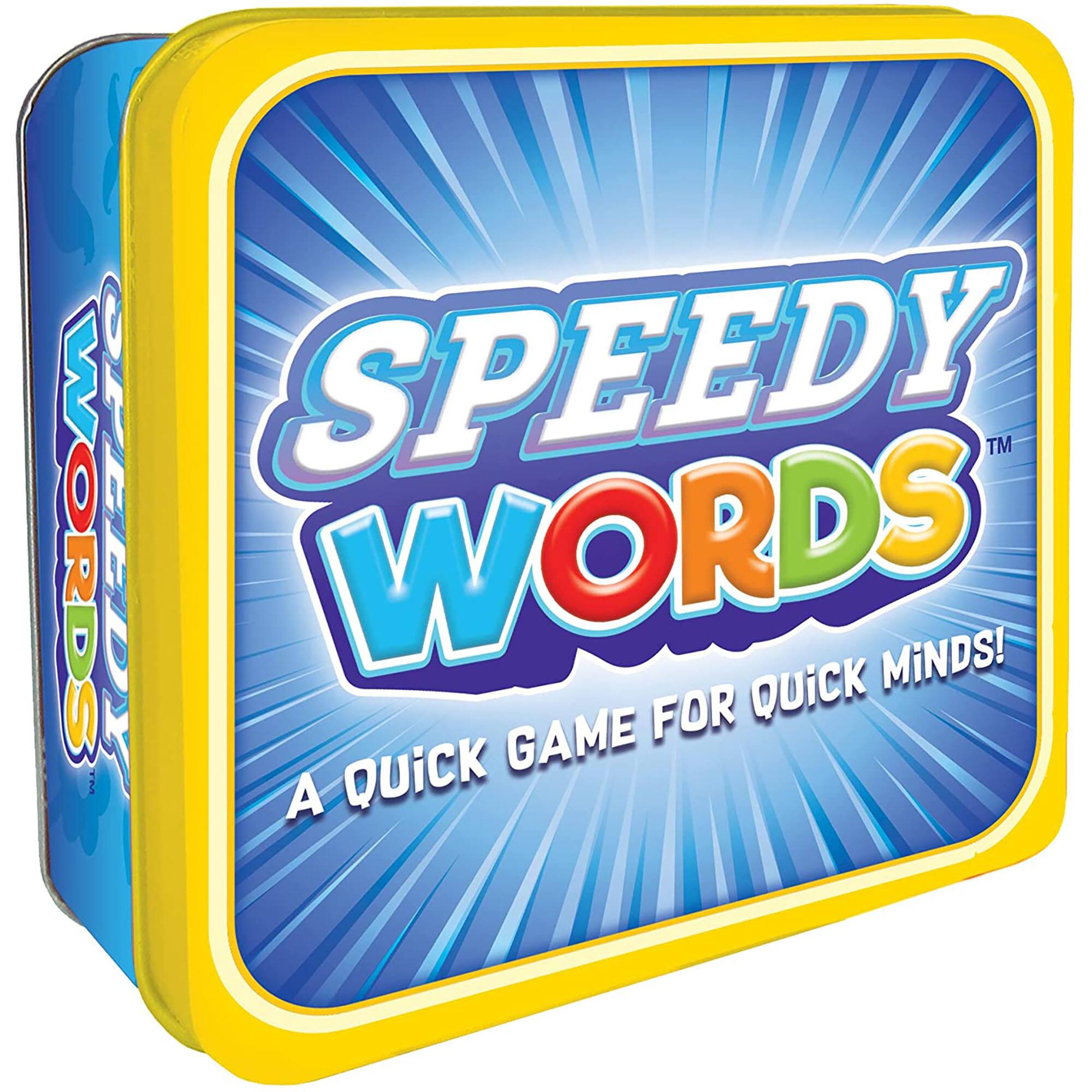 SPEEDY WORDS QUICK MINDS! QUICK GAME FOR QUICK MINDS!