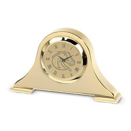 Jardine - Boise State Broncos Napoleon Desk Clock - Gold