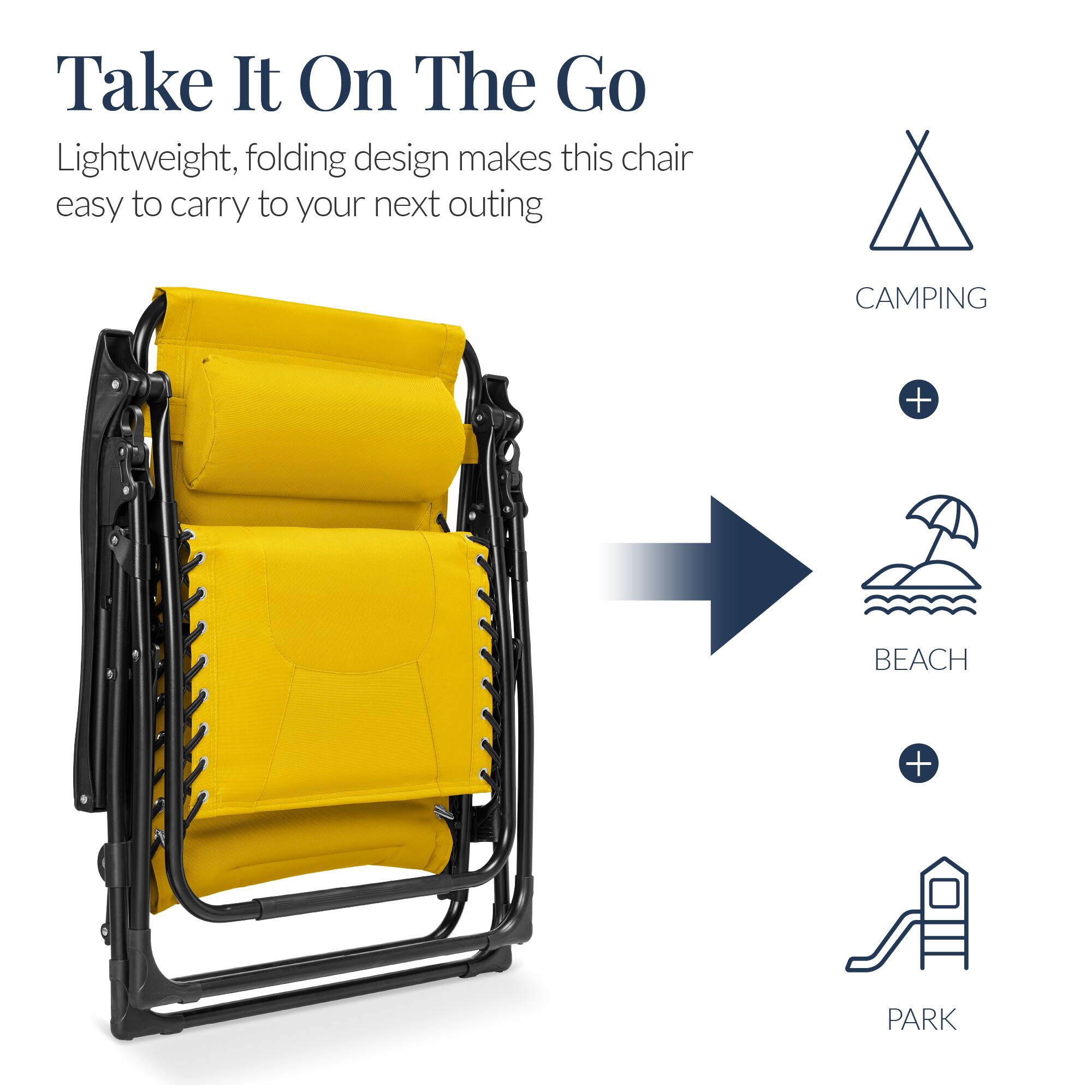 Take It On The Go

Lightweight, folding design makes this chair easy to carry to your next outing

CAMPING + BEACH + PARK