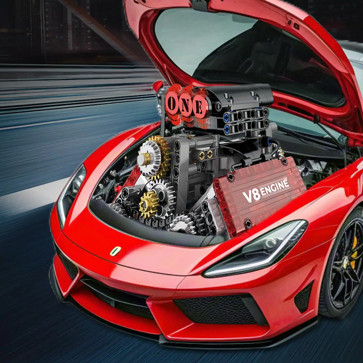 ONE  
LTCSULLA  
V8 ENGINE