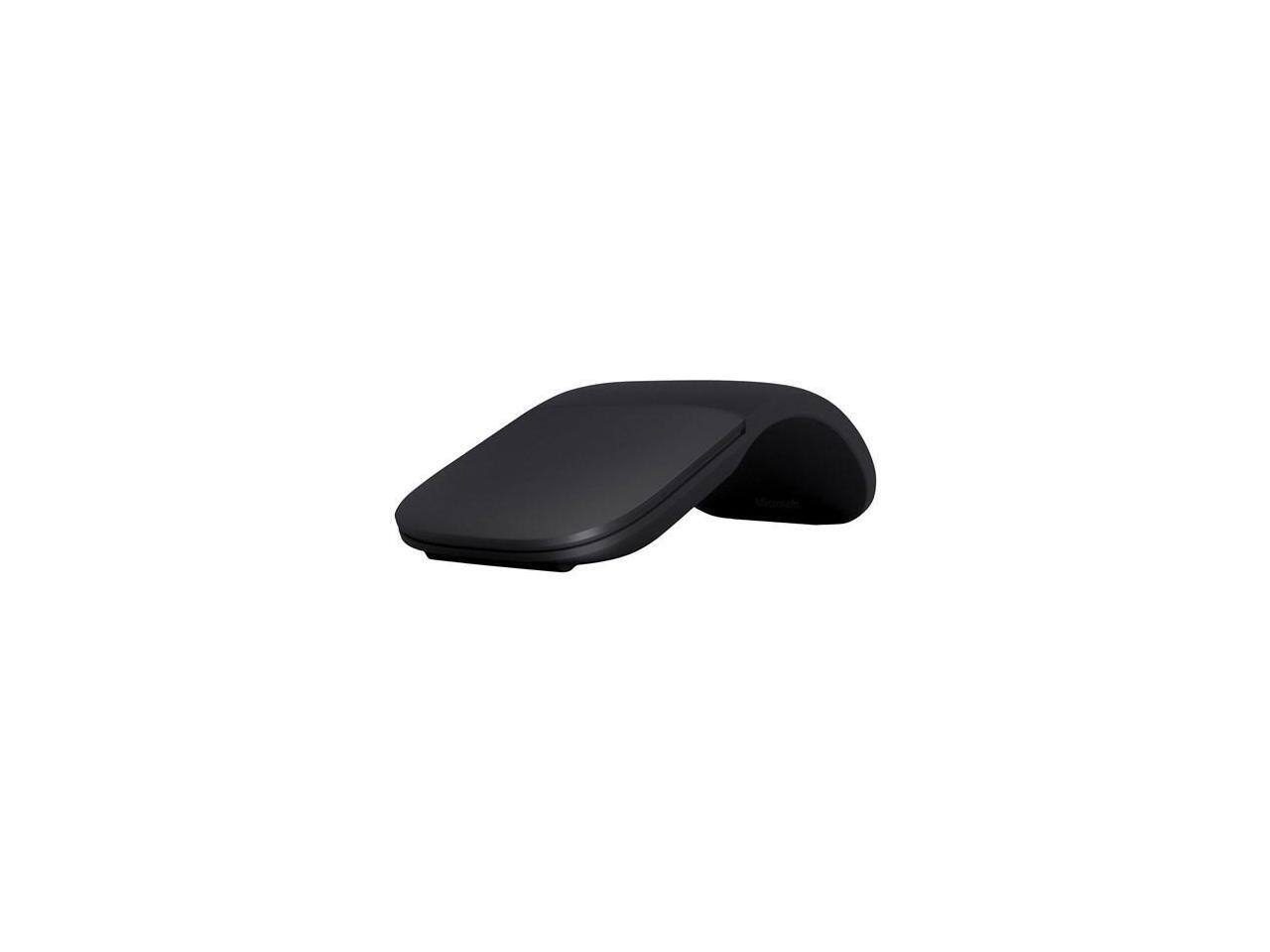 Alt View 2. Microsoft - Microsoft FHD-00001 Arc Touch 2-Button Optical Mouse - Black - Bluetrack Sensor - Black.