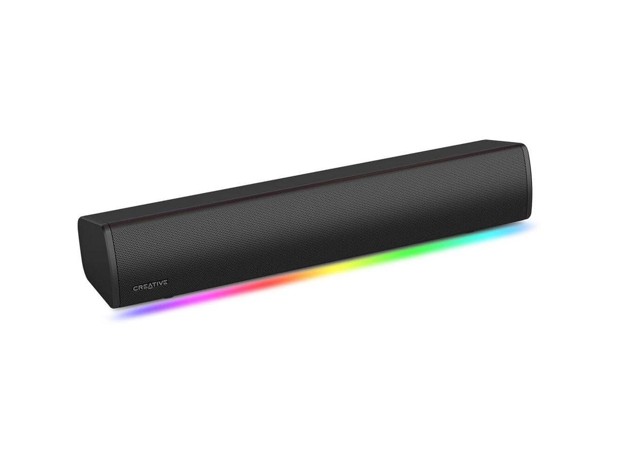 Creative Labs - Sound Blaster GS3 Compact Gaming Soundbar - Black