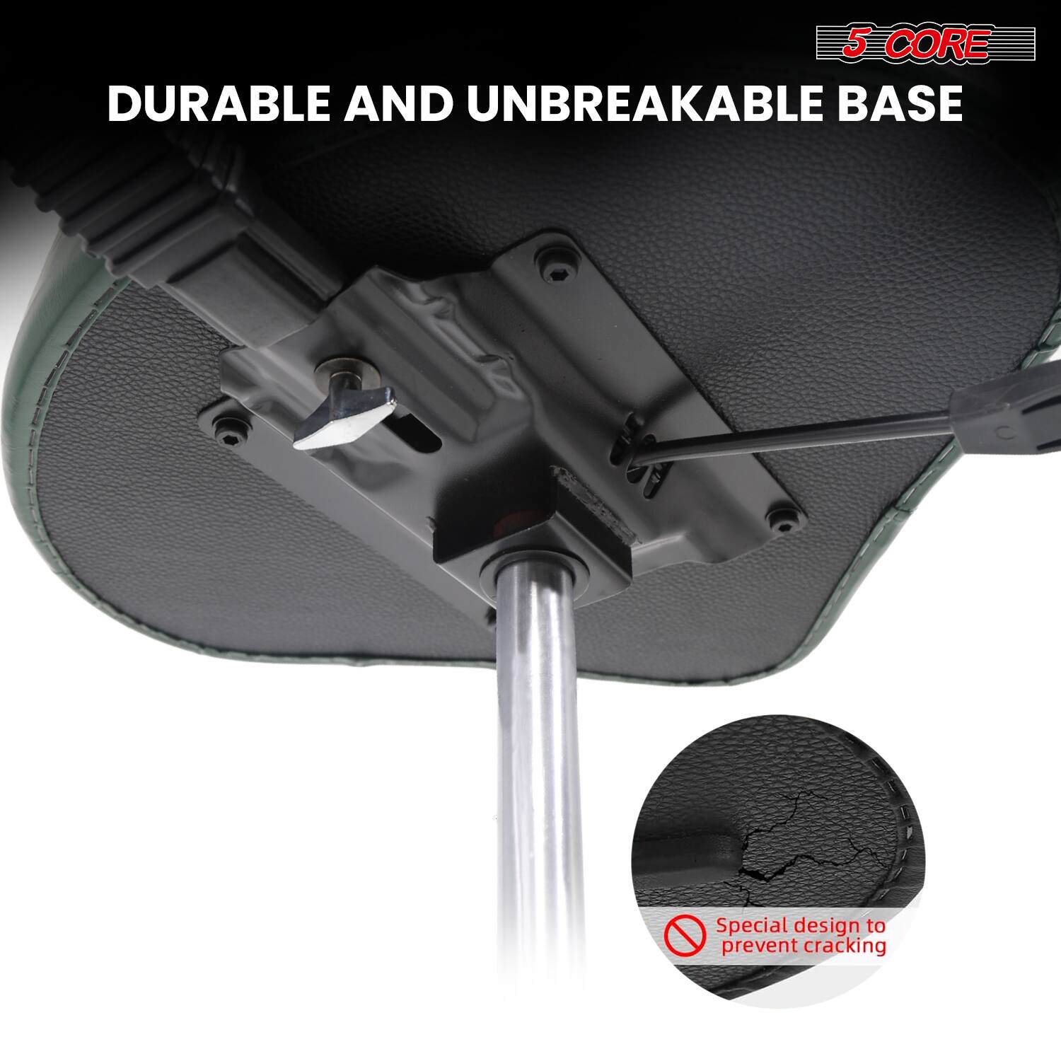 5 CORE  
DURABLE AND UNBREAKABLE BASE  
Special design to prevent cracking