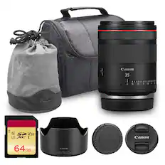 Canon 35mm f/1.4L IS USM
E A 16 11 8 5.6 4 2.8
V30 3 XC I 64GB
Canon Lens Hood E-52
Canon Lens Cap
Canon Lens Cap