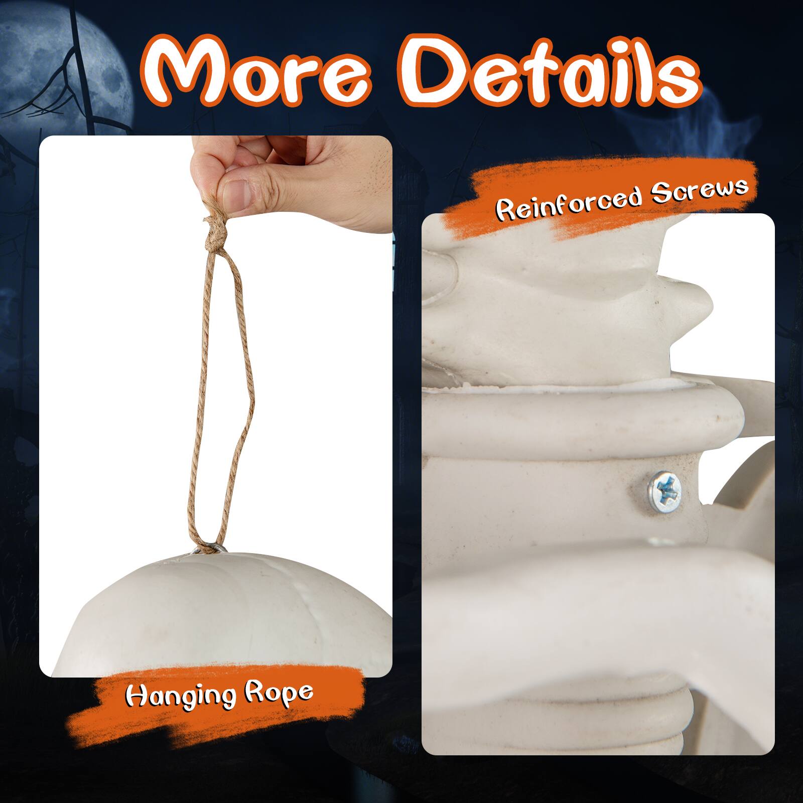 More Details

Hanging Rope

Reinforced Screws