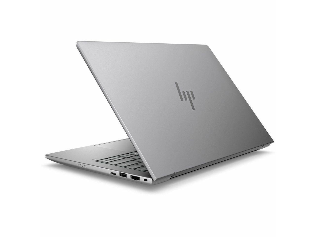 Alt View 3. HP - HP ZBook 8 G1ak 14" Touchscreen - Ryzen AI 7 PRO 350 - 32 GB - 512 GB SSD - Win 11 Pro - Meteor Silver.