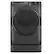 Alt View 2. GE - 7.8 Cu. Ft. Stackable Smart Electric Dryer with Steam - Carbon Graphite.