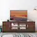 Alt View 11. Costway - TV Stand Media Entertainment Center for TV's up to 70'' with Storage Cabinet - Walnut.