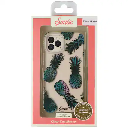 Sonix iPhone 12 mini UETNG UMITED WARRANTY ..... Sonix Drop Test LIMITED WARRANTY Certified ANTMICIDAL LPETIN ..... IMITHU CONTREE un MIERORS mN FASS AI Clear Coat Series