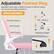 Adjustable Footrest Ring
Adjustable ankle loops, suitable for people of different heights, can improve your sitting experience
ERGONOMIC
Shoulders Support
Back Support
Waist Support
9.3" / 23.5cm
Adjusting Height
Adjusting Height