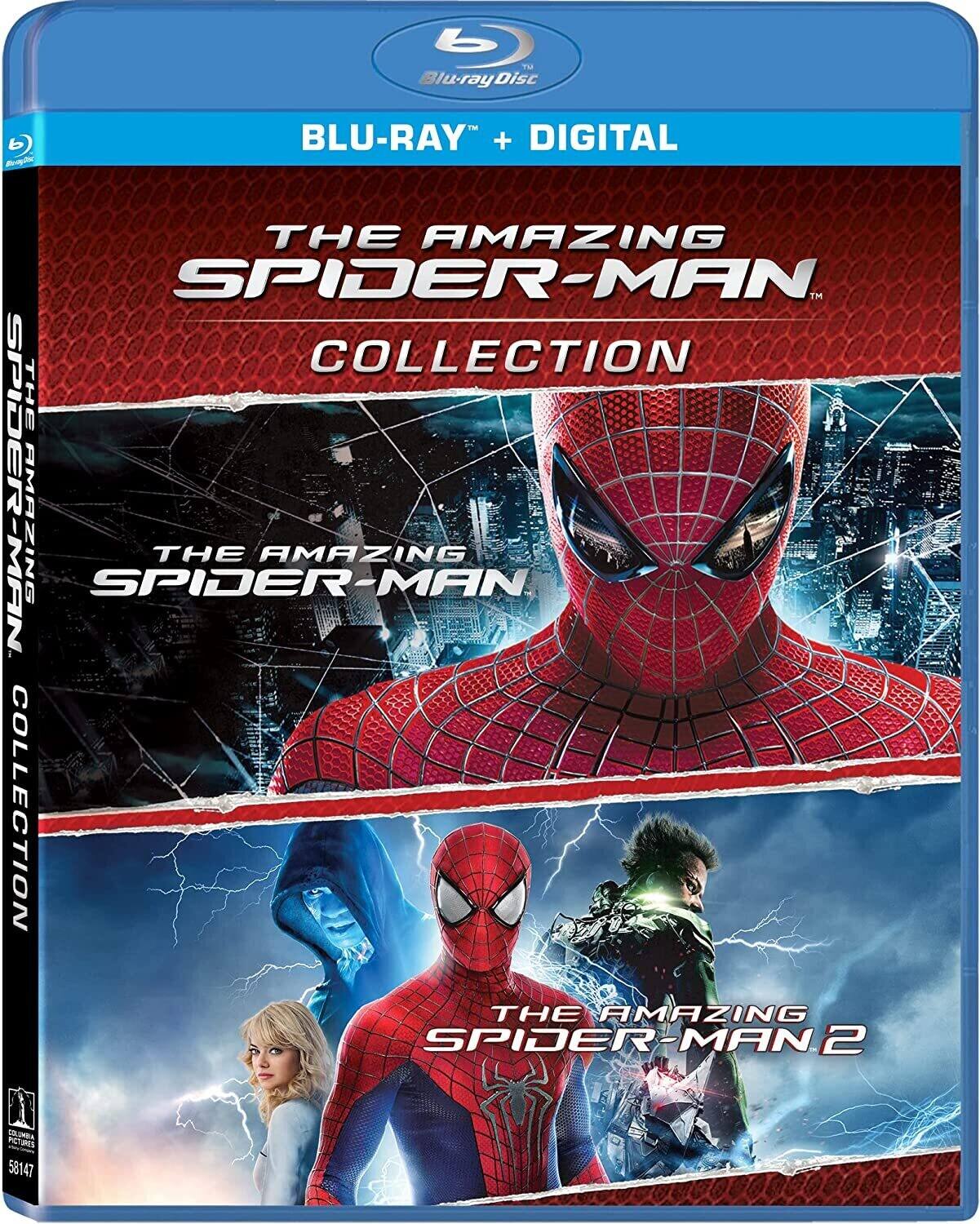 Front. The Amazing Spider-Man / The Amazing Spider-Man 2   - BLU-RAY.